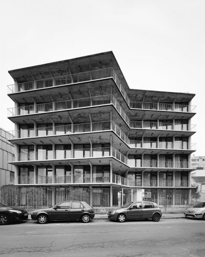 Résidence pour étudiants, Arcueil ©JulienHourcade